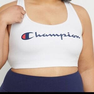 NWT! Champion white authentic sports bra 2X